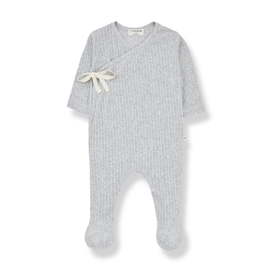 + 1 in the family - Organic Lace Footie