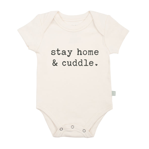 Finn & Emma "Stay home & cuddle" Bodysuit